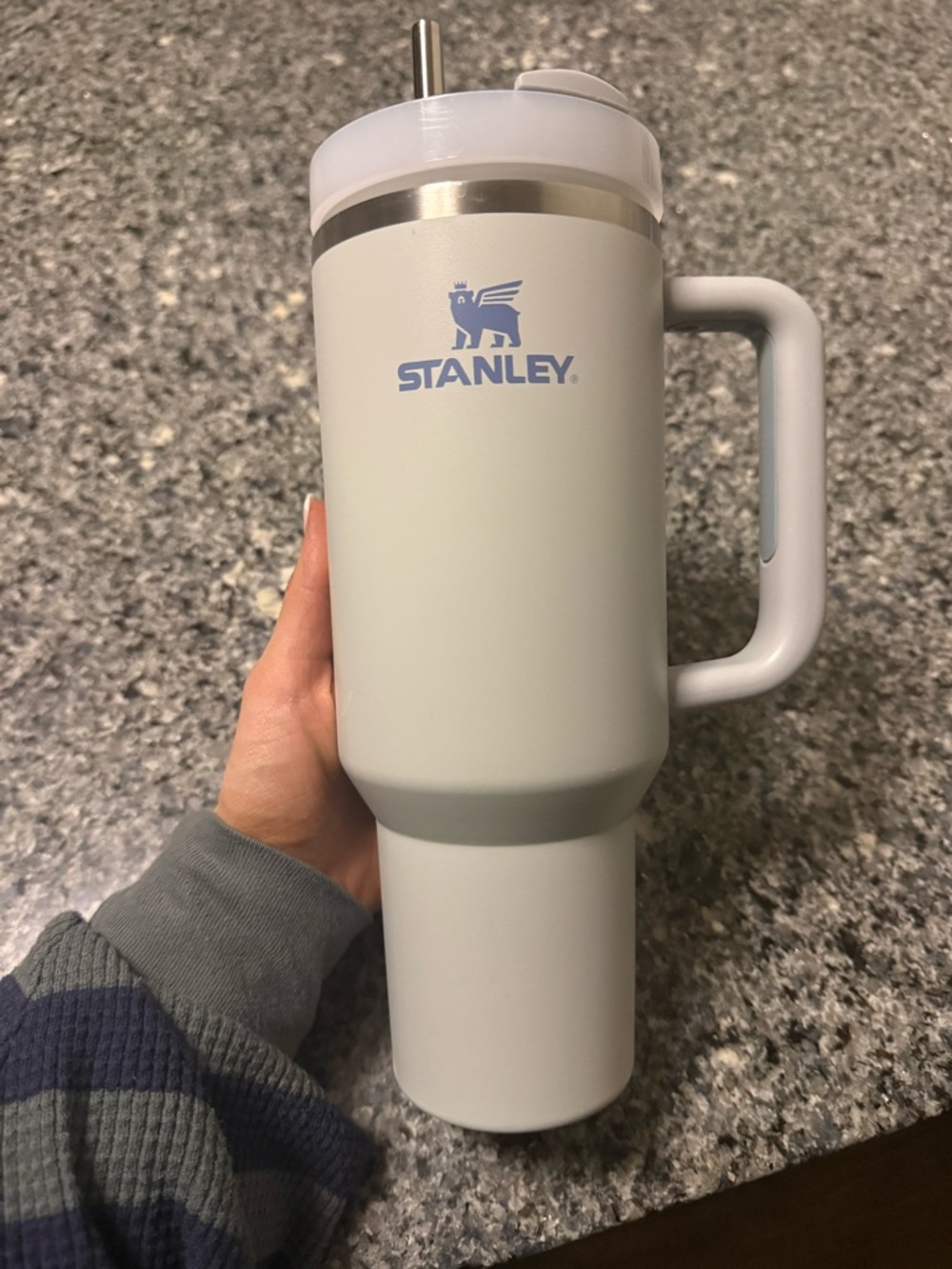 40oz Stanley with metal straw